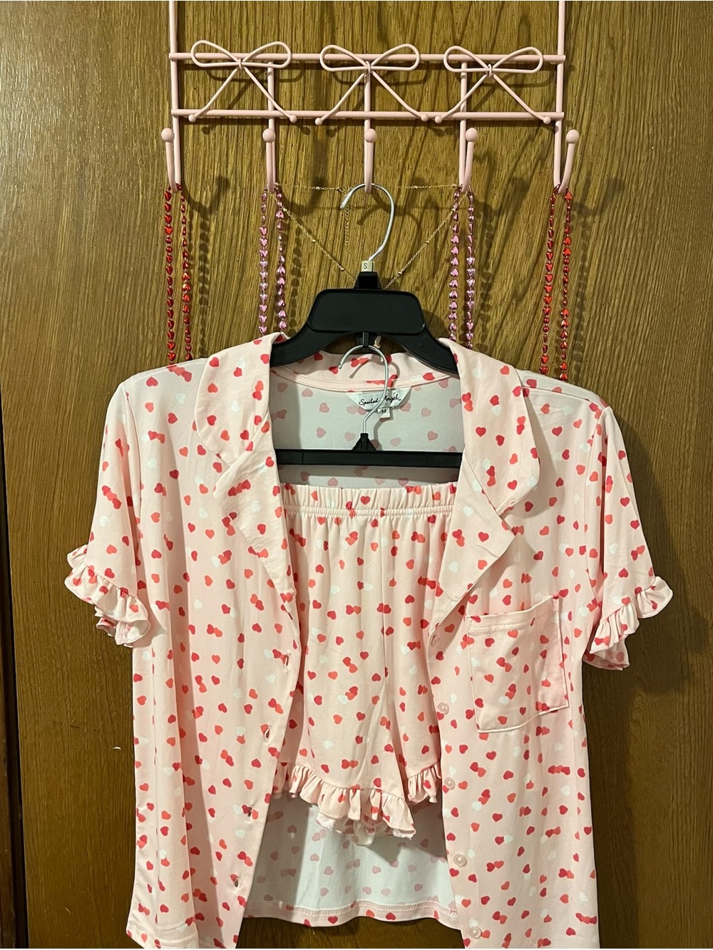 Ruffled Hearts Pajama Set 💗